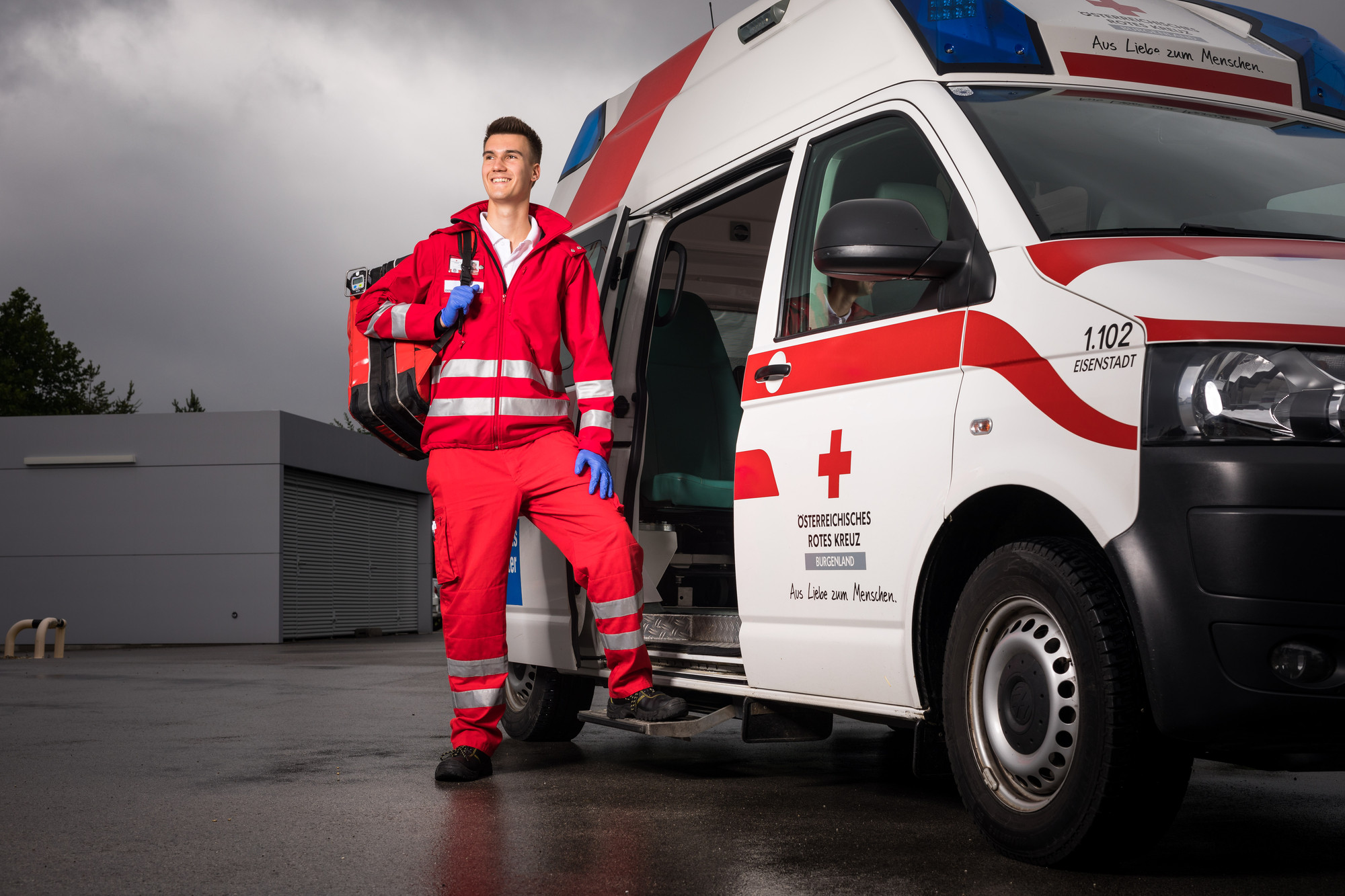 Freiwillig beim Roten Kreuz